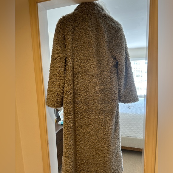 Boohoo Grey Trench Coat - Picture 3 of 3